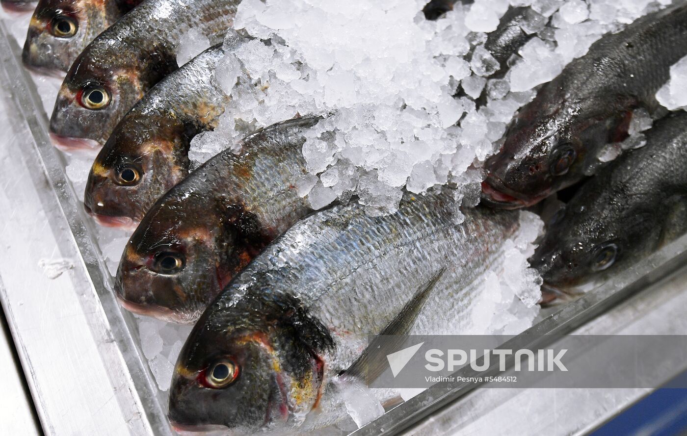 Perekryostok supermarket in Moscow