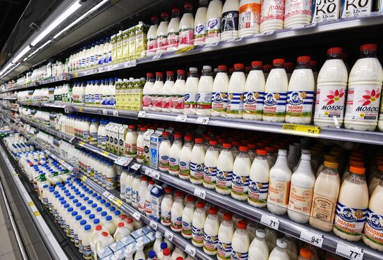 Perekryostok supermarket in Moscow