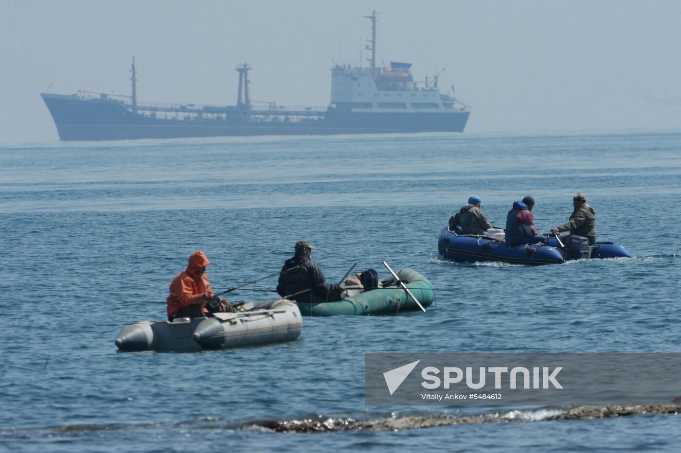 Walleye pollock fishing in Primorye