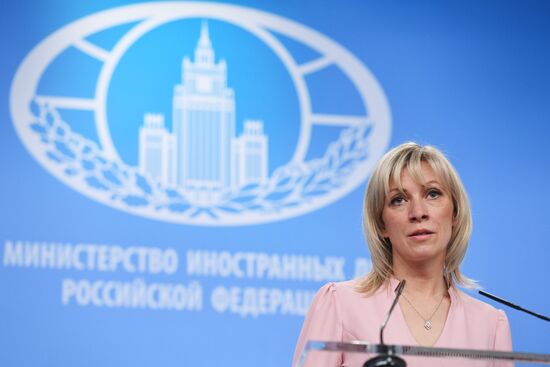 Briefing by Russian Foreign Ministry Spokesperson Maria Zakharova