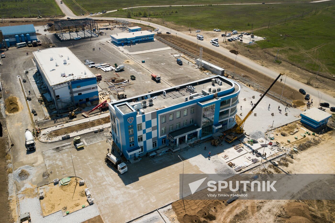 Construction of Kerch Strait (Crimean) Bridge