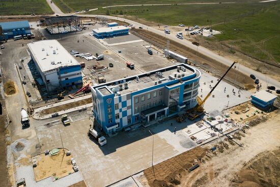 Construction of Kerch Strait (Crimean) Bridge