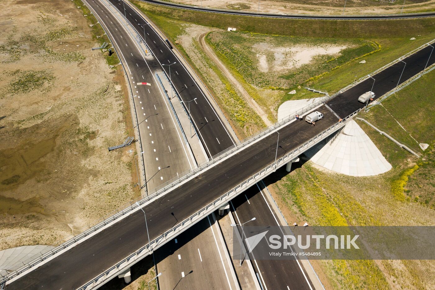 Construction of Kerch Strait (Crimean) Bridge