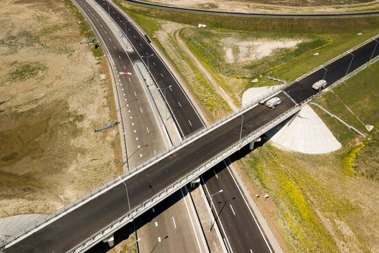 Construction of Kerch Strait (Crimean) Bridge