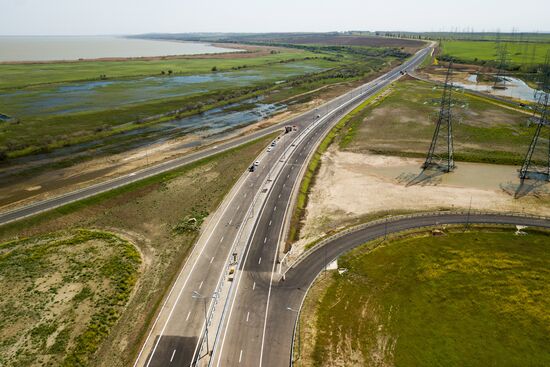 Construction of Kerch Strait (Crimean) Bridge