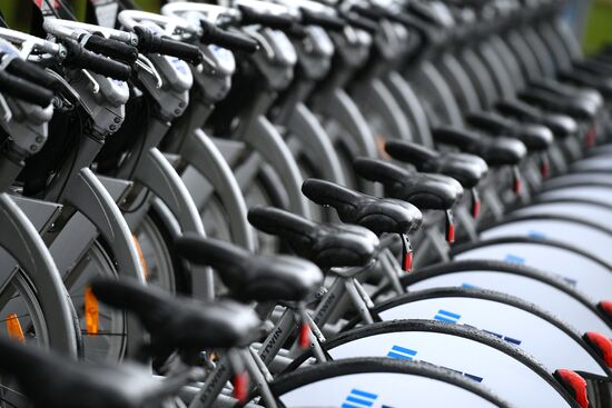 Cycling season begins in Moscow