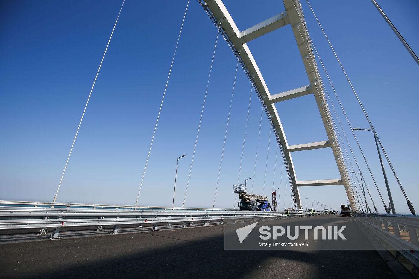 Construction of Kerch Strait (Crimean) Bridge