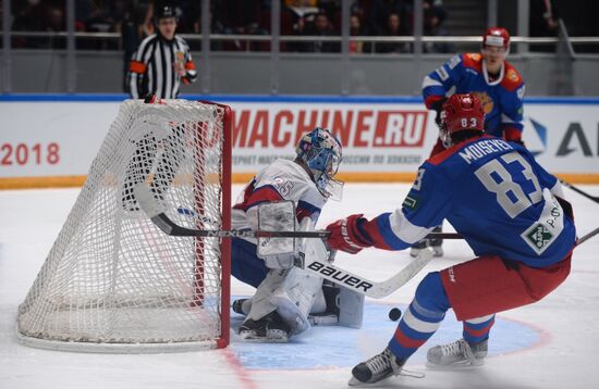 Hockey. Alrosa Cup. Russia vs Norway