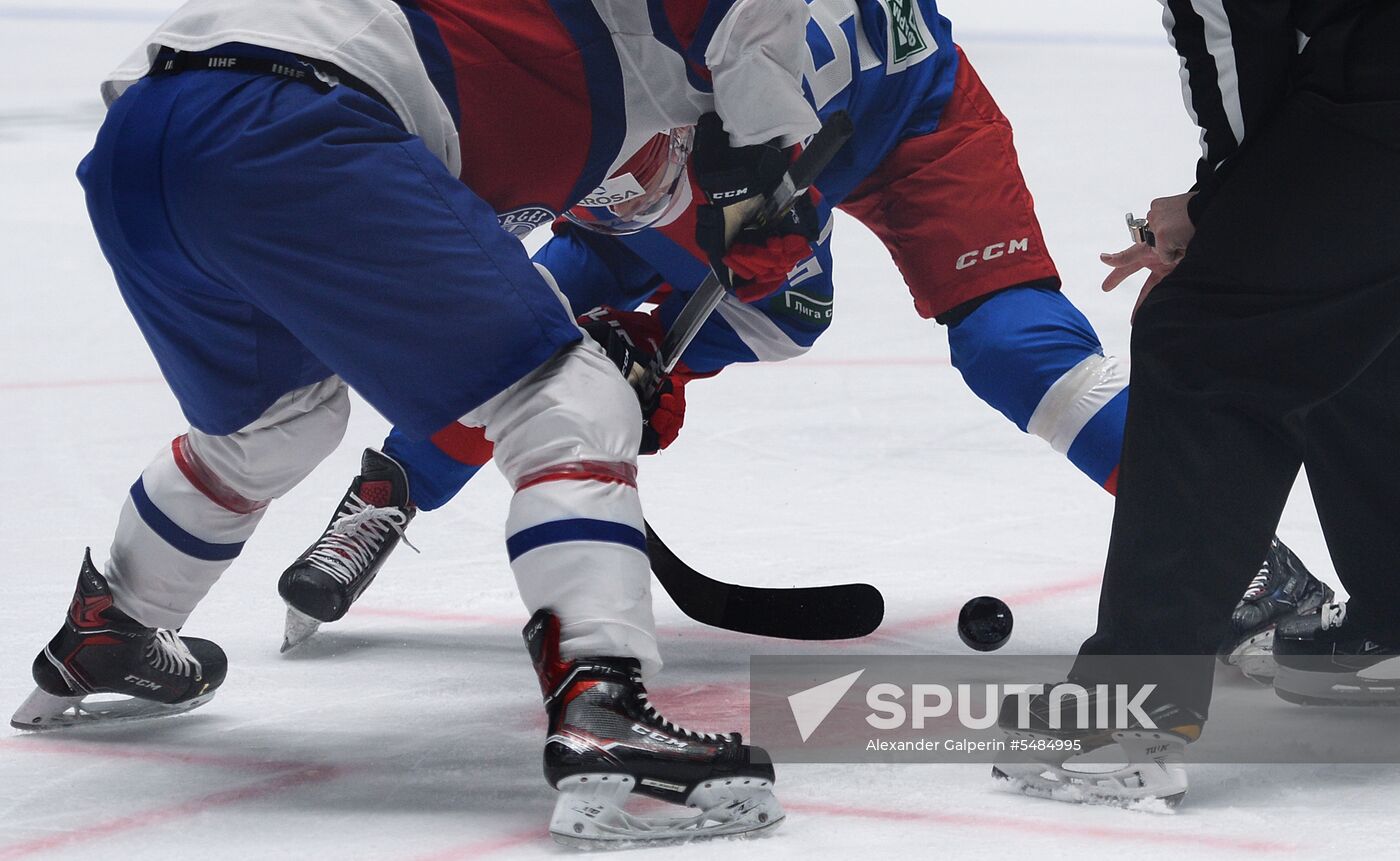 Hockey. Alrosa Cup. Russia vs Norway