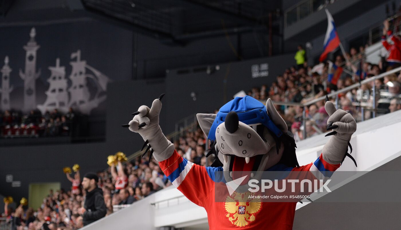 Hockey. Alrosa Cup. Russia vs Norway