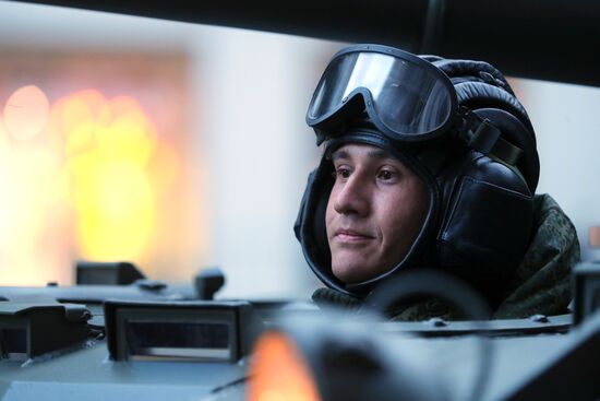 Victory Day parade rehearsal on Red Square