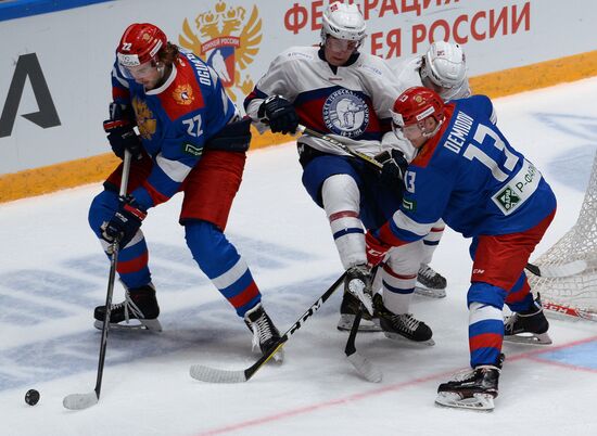 Hockey. Alrosa Cup. Russia vs Norway