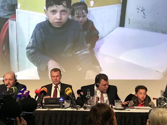 Briefing of Russian representatives and witnesses of Syria chemical attack at OPCW