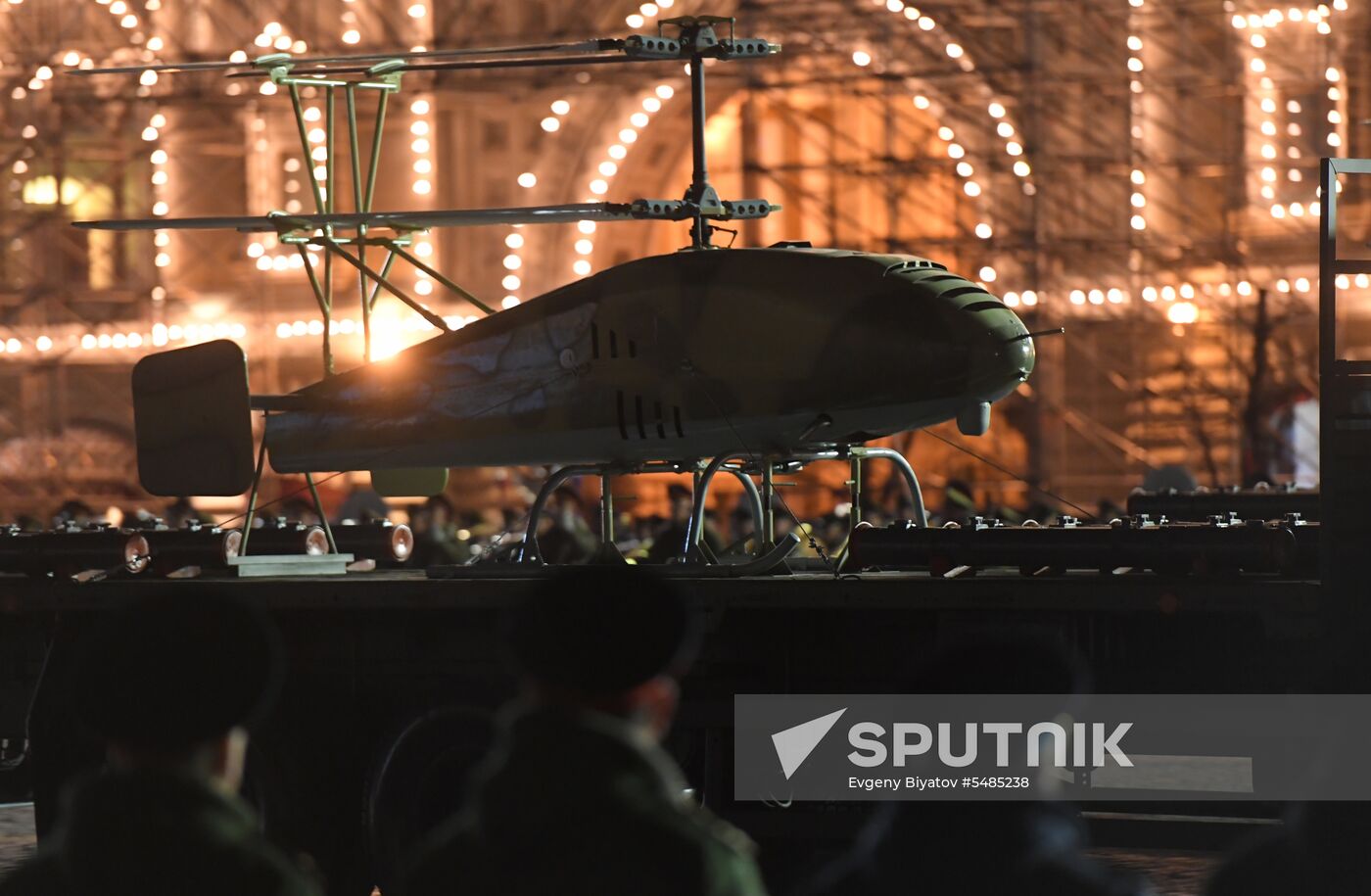 Victory Day parade rehearsal on Red Square