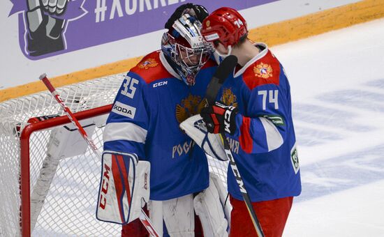 Hockey. Alrosa Cup. Russia vs Norway