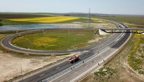 Construction of Kerch Strait (Crimean) Bridge