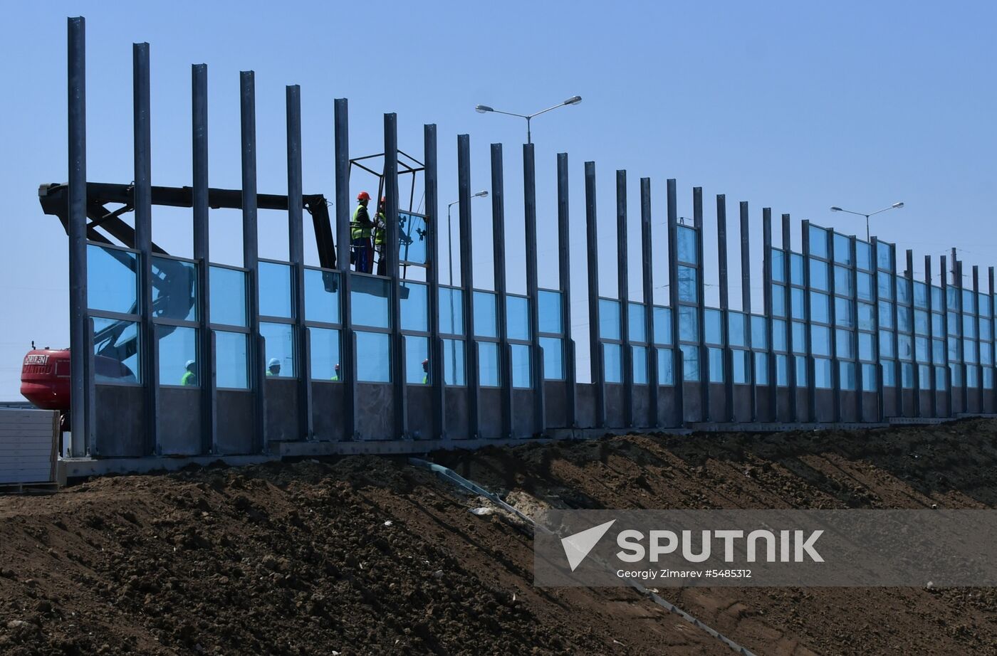 Construction of Kerch Strait (Crimean) Bridge