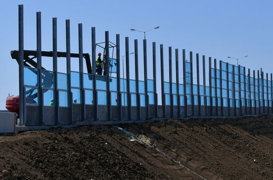 Construction of Kerch Strait (Crimean) Bridge