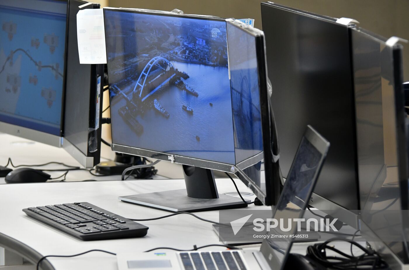 Construction of Kerch Strait (Crimean) Bridge