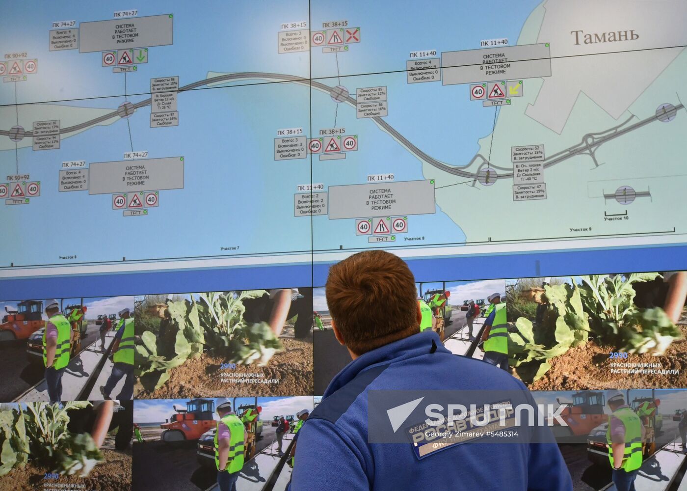 Construction of Kerch Strait (Crimean) Bridge