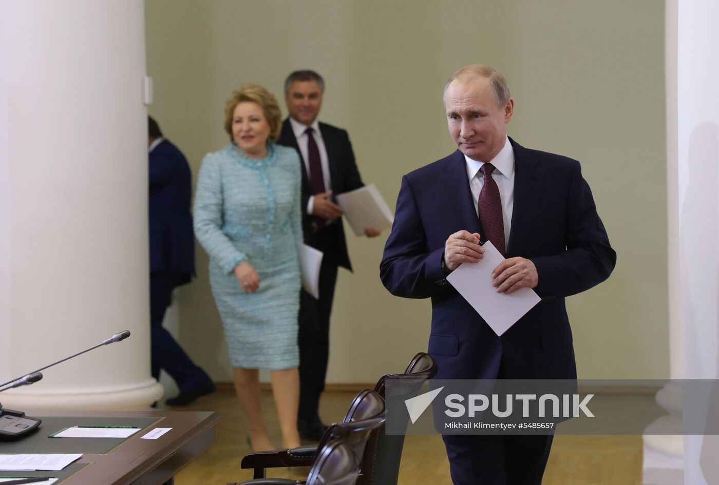 President Vladimir Putin's working trip to St. Petersburg