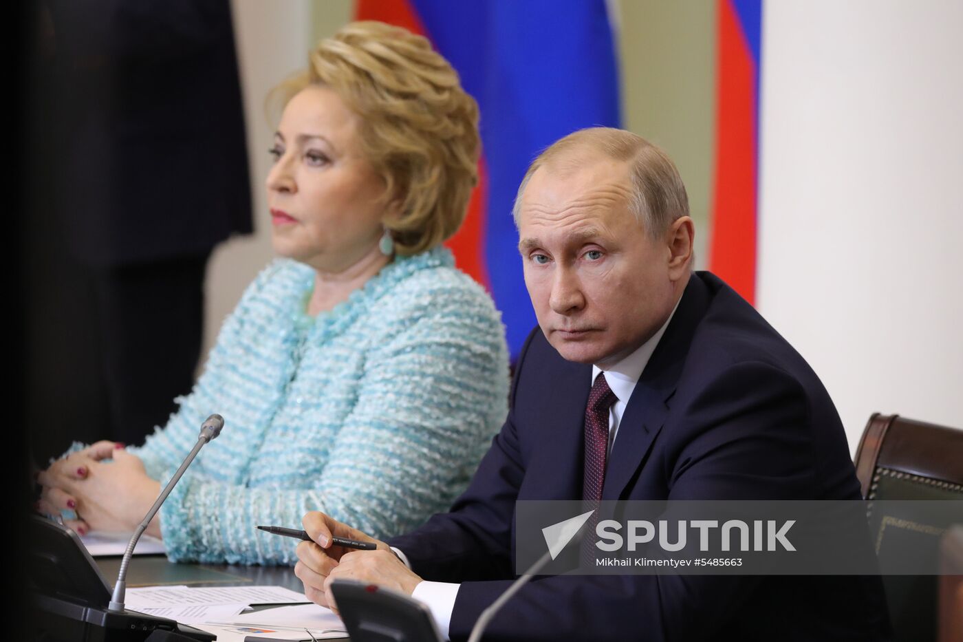 President Vladimir Putin's working trip to St. Petersburg