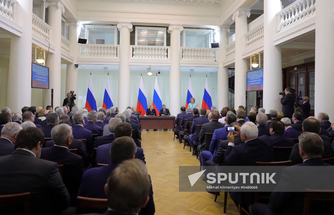 President Vladimir Putin's working trip to St. Petersburg