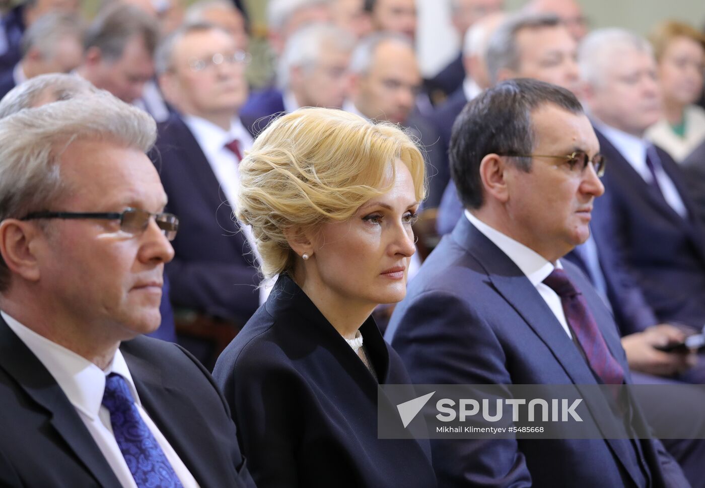 President Vladimir Putin's working trip to St. Petersburg
