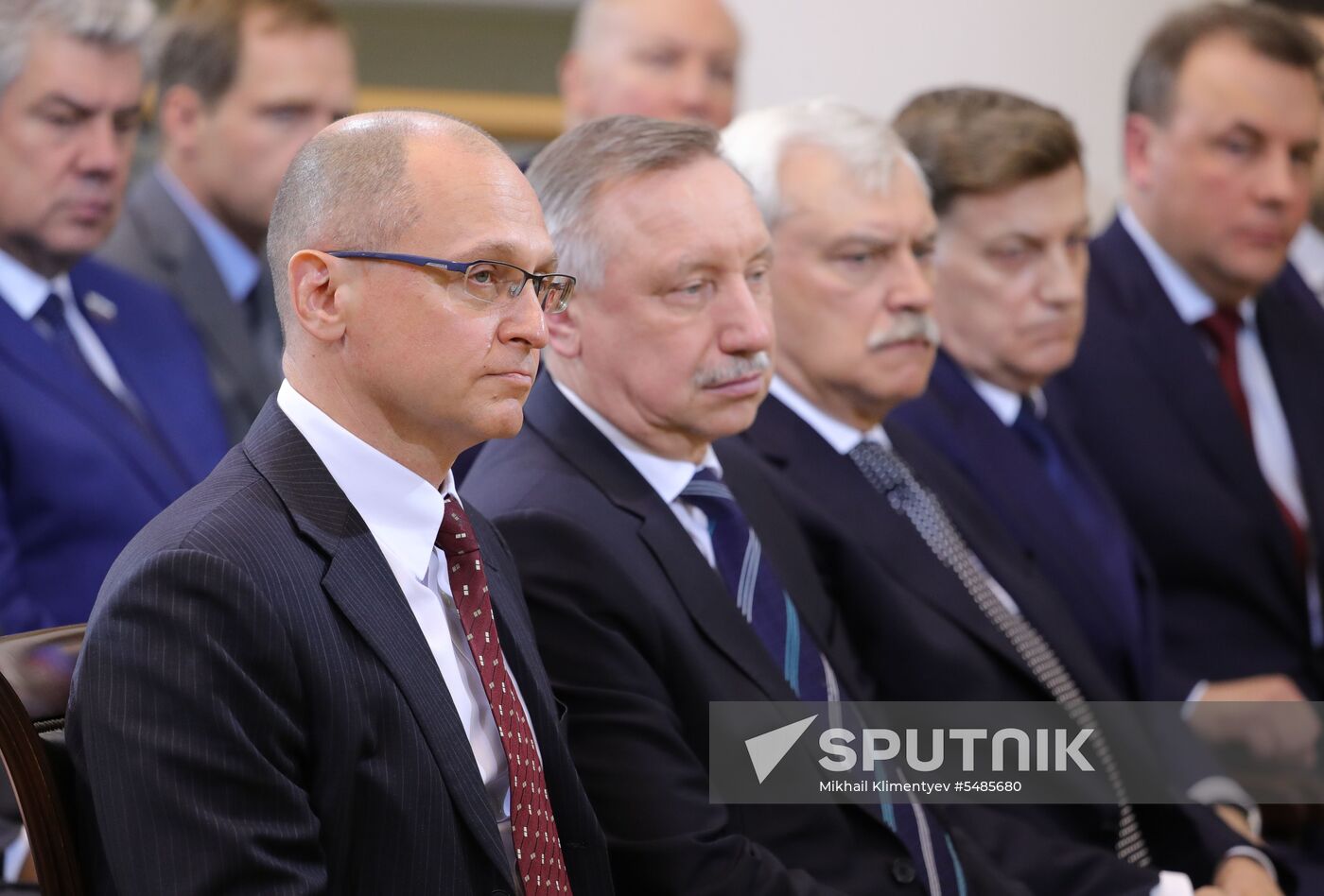 President Vladimir Putin's working trip to St. Petersburg