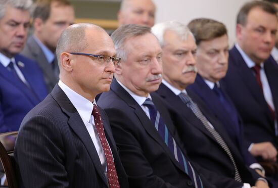 President Vladimir Putin's working trip to St. Petersburg