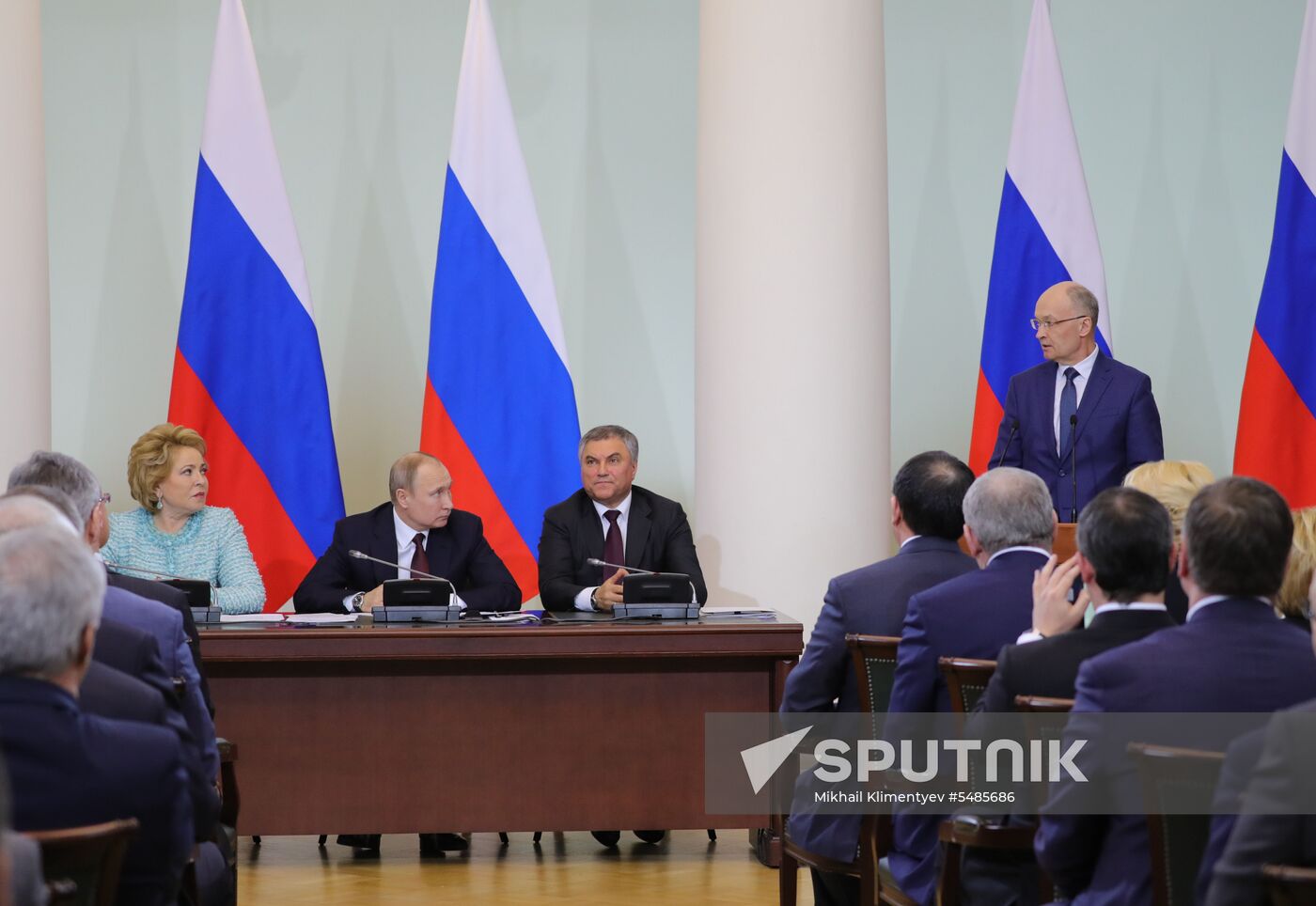 President Vladimir Putin's working trip to St. Petersburg