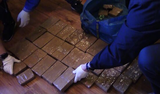Russian Federal Security Service halts illegal trafficking of drugs from EU countries to Russia