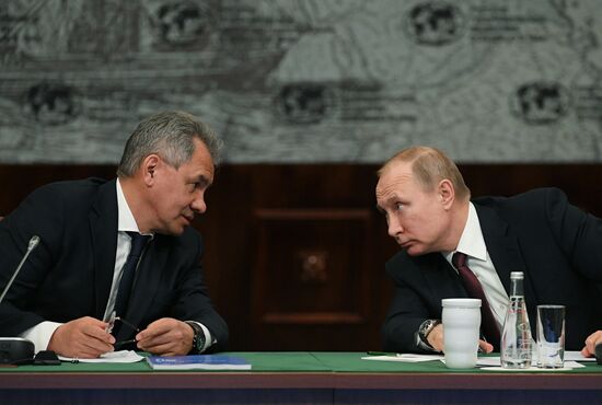 President Vladimir Putin's working trip to St. Petersburg