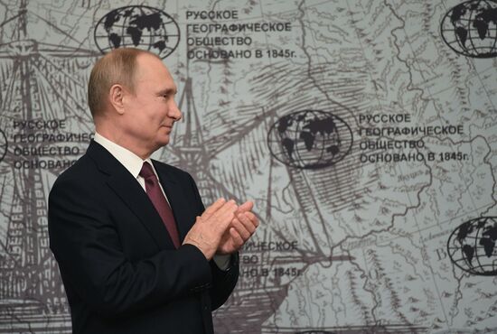 President Vladimir Putin's working trip to St. Petersburg