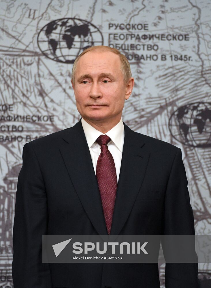 President Vladimir Putin's working trip to St. Petersburg