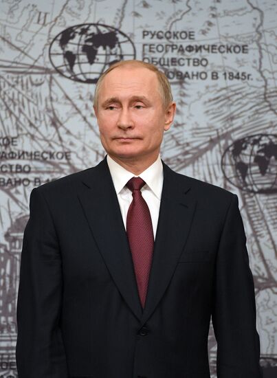 President Vladimir Putin's working trip to St. Petersburg