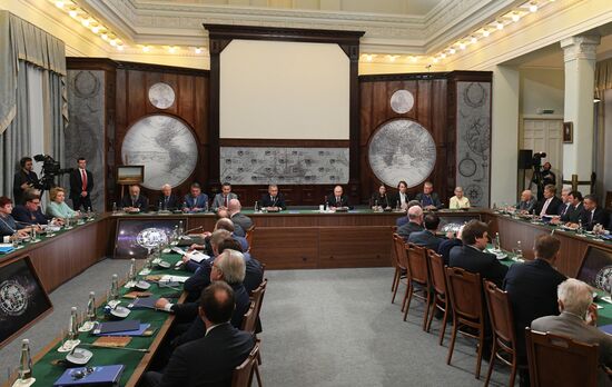 President Vladimir Putin's working trip to St. Petersburg