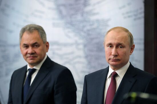 President Vladimir Putin's working trip to St. Petersburg