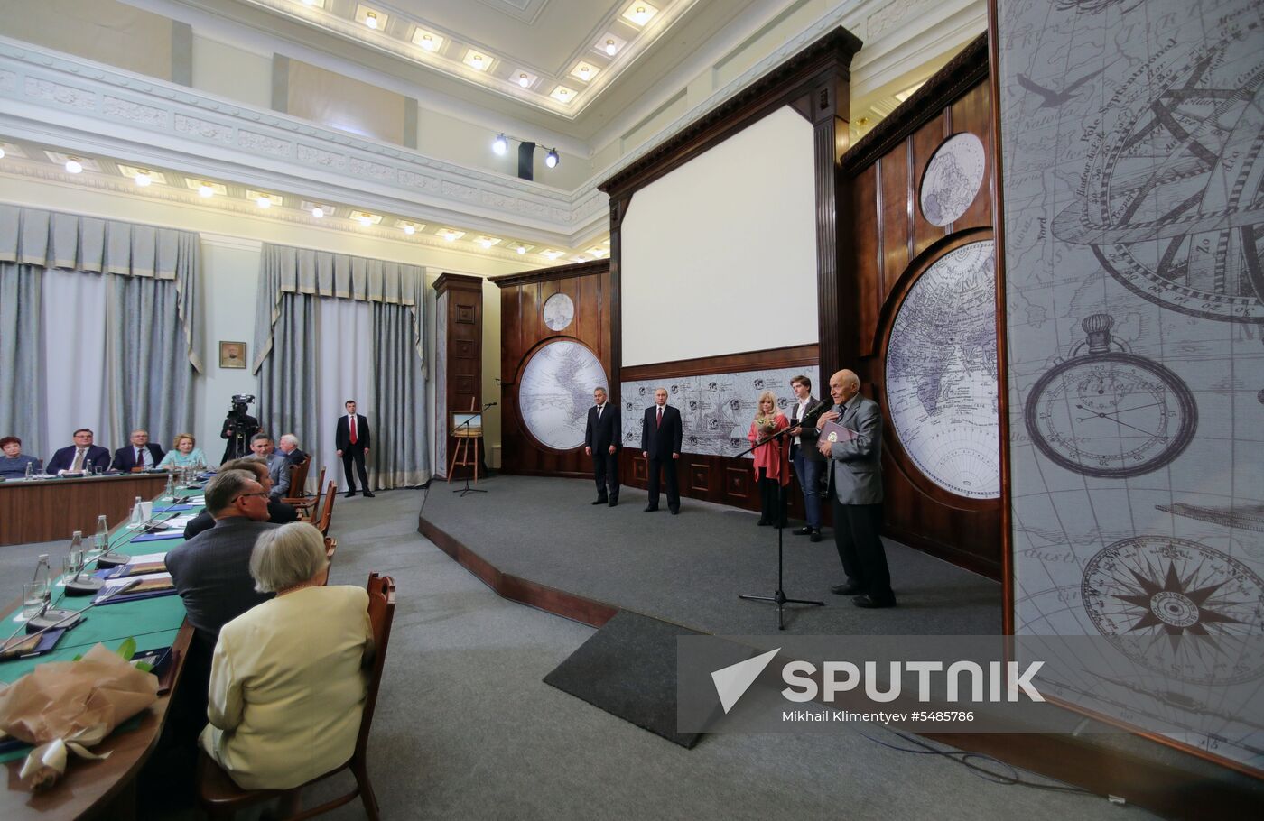 President Vladimir Putin's working trip to St. Petersburg