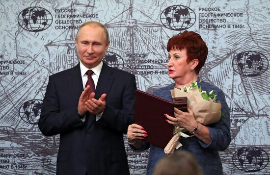 President Vladimir Putin's working trip to St. Petersburg