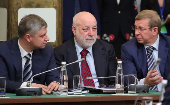 President Vladimir Putin's working trip to St. Petersburg