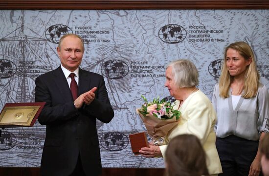 President Vladimir Putin's working trip to St. Petersburg