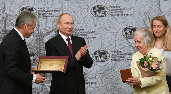 President Vladimir Putin's working trip to St. Petersburg