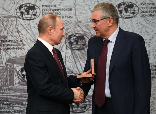 President Vladimir Putin's working trip to St. Petersburg