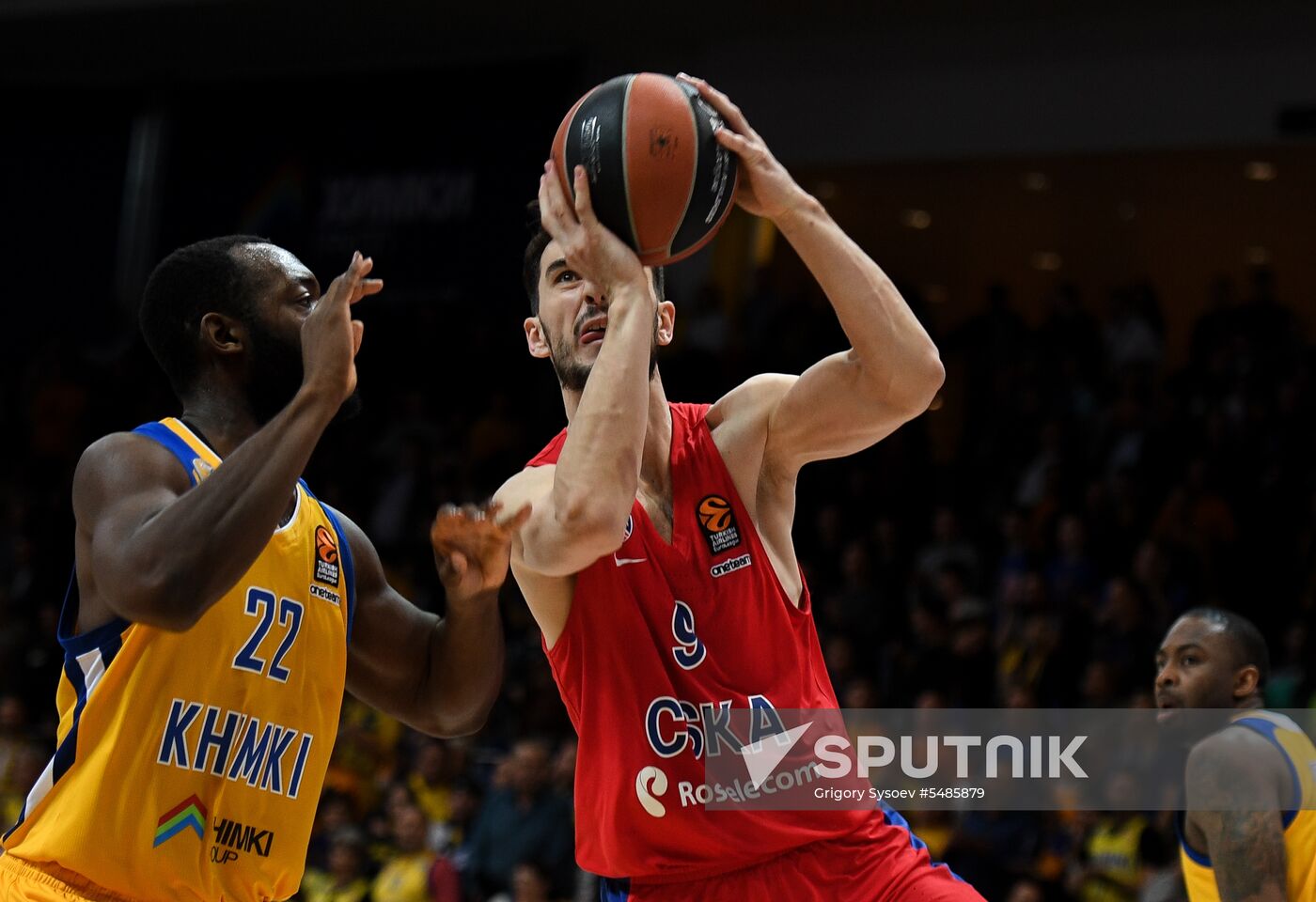 Basketball. Euroleague. Khimki vs. CSKA