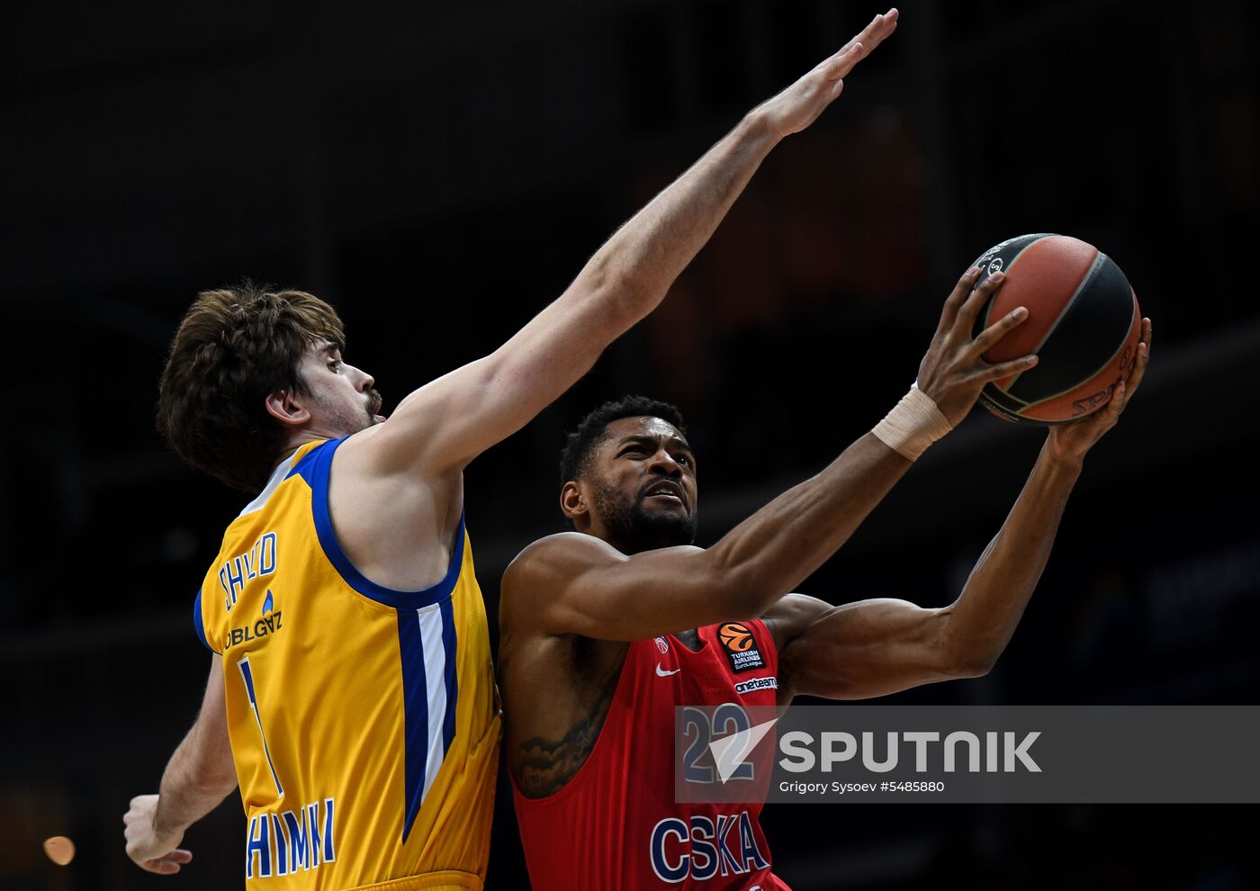 Basketball. Euroleague. Khimki vs. CSKA