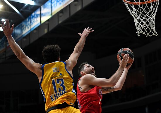 Basketball. Euroleague. Khimki vs. CSKA