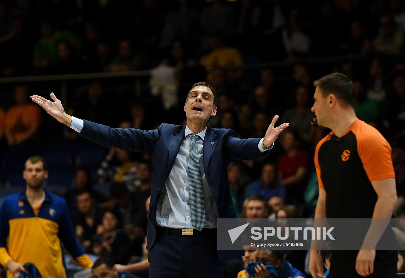 Basketball. Euroleague. Khimki vs. CSKA