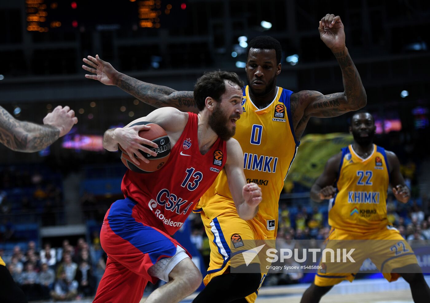 Basketball. Euroleague. Khimki vs. CSKA