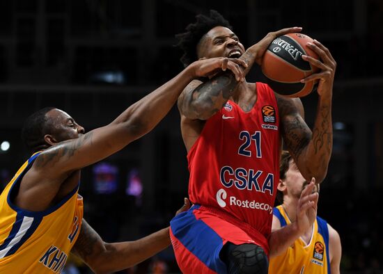 Basketball. Euroleague. Khimki vs. CSKA
